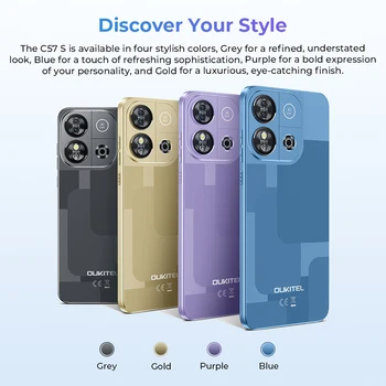 OUKITEL C57 S 8GB/64GB ブルー2台 OUKITEL C57 S 8GB/64GB ブルー2台 OUKITEL C57S【スペック