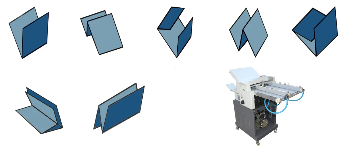 Suction Type Cross Folding Machine Z Fold Paper Machine Buy Coated Paper Folding Machine,Paper
