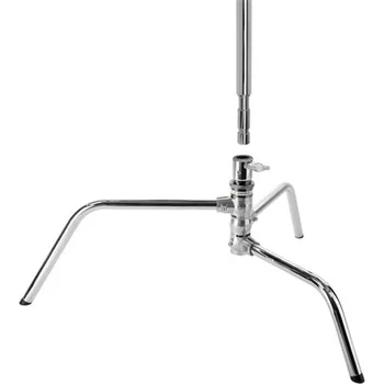 Photo Studio Heavy Duty 3M Load 10kg Light Stand C Type with Boom Arm Head detail image