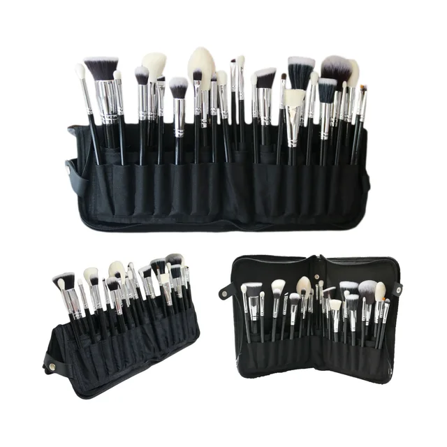 High Quality Private Label 25 pcs New Arrival Makeup Brush Set with Fan Brush