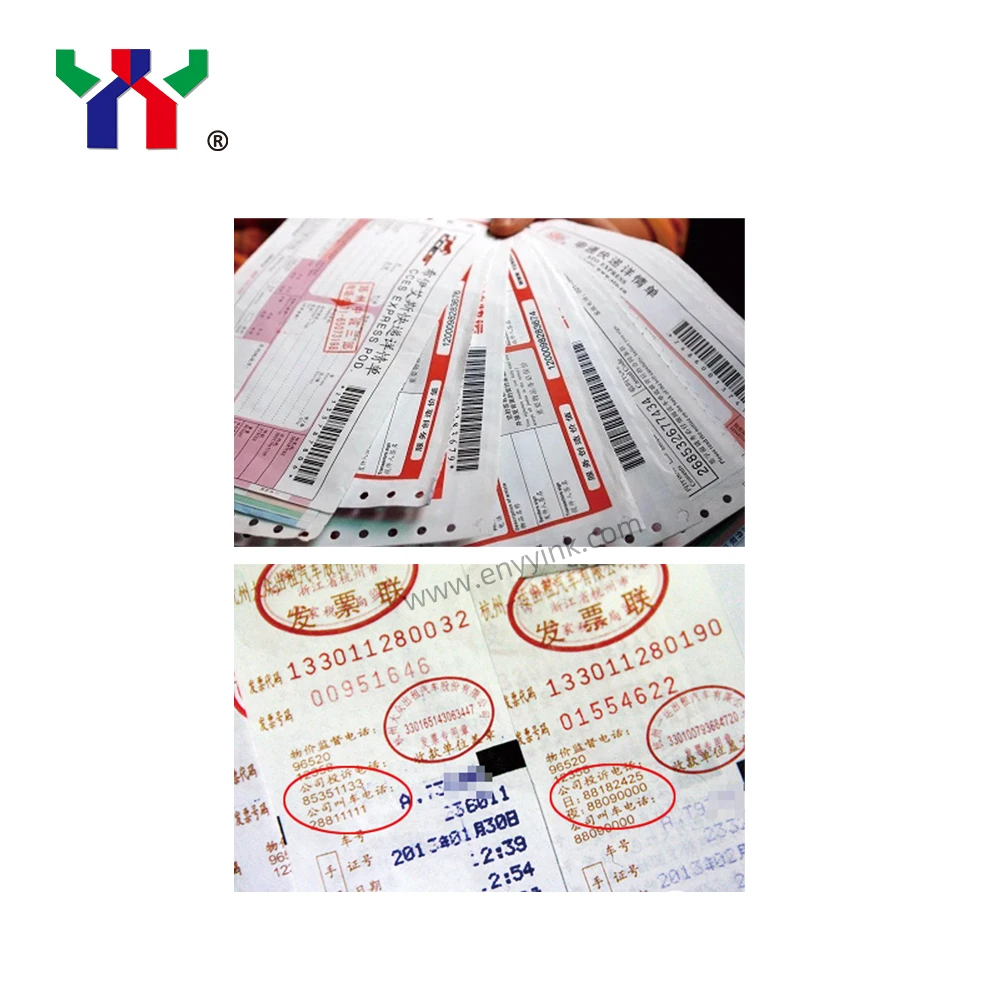 Holding Color High Density Ceres YY-201 Offset Printing Sensitizing Ink for Express Bill