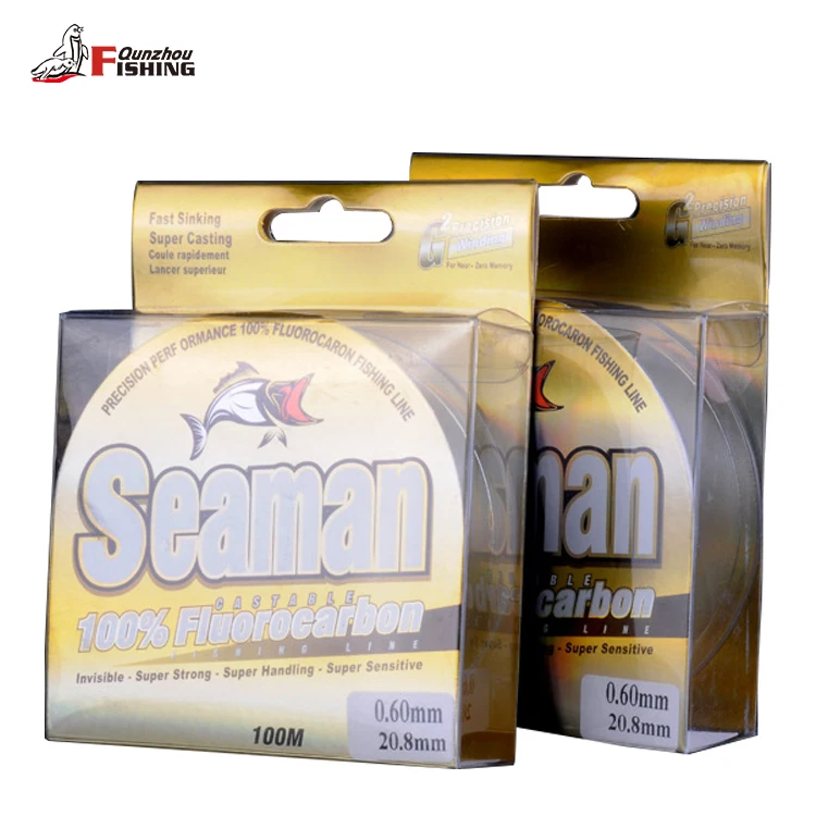 Factory 0.6# 100m Strong Strength Fluorocarbon Fishing Line for
