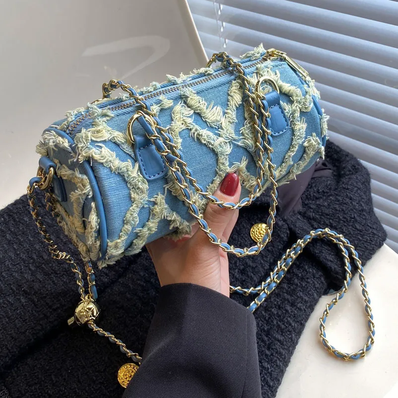 Chanel Cylinder Bag Trendy Small Round Tote for Women