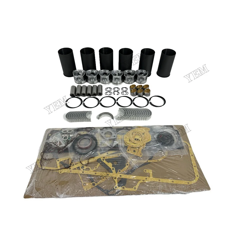 Overhaul Kit With Bearing Set Fit for Hino W06D Engine Parts 6