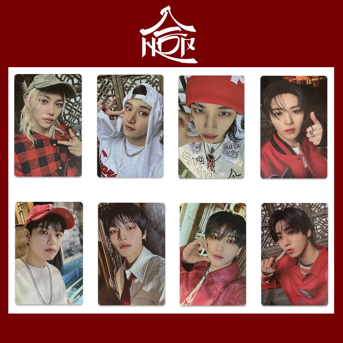 Straykids HOP Japan Album Photocards - Customized Fans Gift
