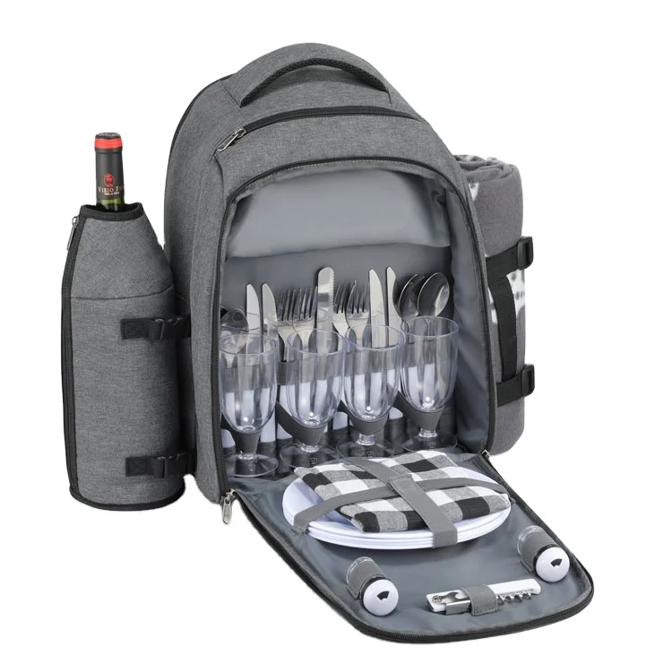 Sac Isotherme Pour Bouteille D'eau - Tissu Oxford Doublure Aluminium - Bandoulière - Pour Camping, Pique-nique, Plage - Tailles 1,5L Ou 2L