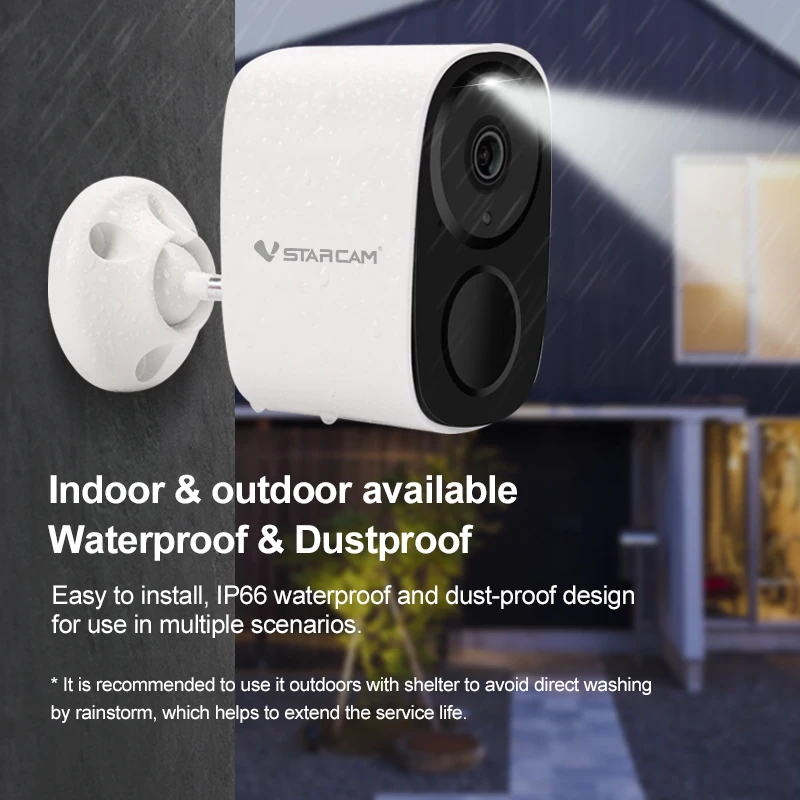 VSTARCAM CB54 Battery Security Camera Wireless Wifi CCTV 4g Solar Camera Surveillance Camera Outdoor