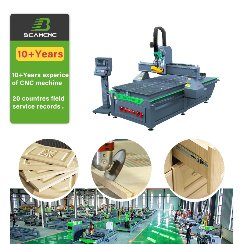 1325 Atc CNC Furniture Cabinet Cutting Center Woodworking CNC Router for Wood PVC MDF Plywood