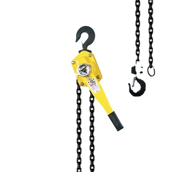 New Design  VA-1.5t Heavy Duty G80 Blacken Lifting Chain Sling  Concrete Lifting Hoist Manual Lever Hoist Lever Block
