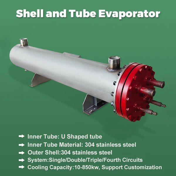 Stainless Steel Shell and Tube Heat Exchanger - Factory Outlet