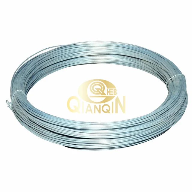 QQ 0.7mm 0.8mm 1.2mm 1.6mm 1.8mm 2mm 2.5mm bailing wire electro galvanized iron wire