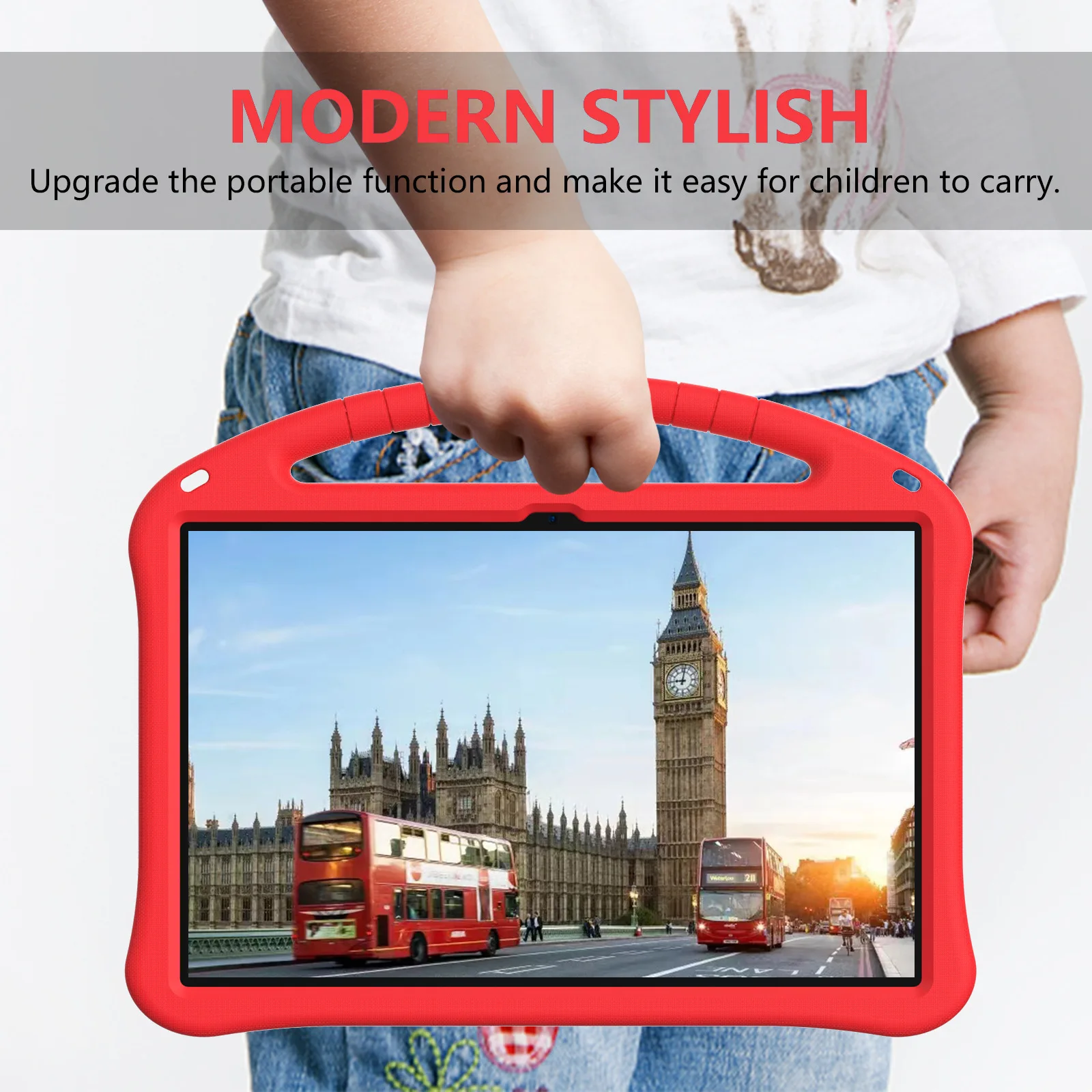 product pen holder with suction cup and full coverage child safe shockproof protective case 146 inch  for samsung galaxy tab s9 ultra-3