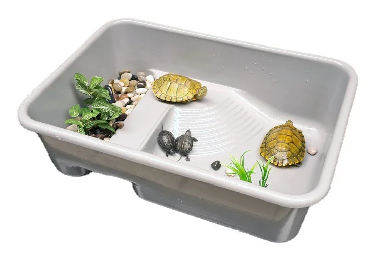caja repelente para decoración de paisajismo dispensador de coche repelente de agua Caja de agua de repelente de agua automática para lavabo con diseño de tortuga y lagarto de resina 