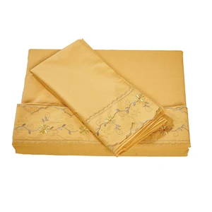 KOSMOS Polycotton Duvet Cover Sets Lace Bed Sheets Sabanas Bedding Set