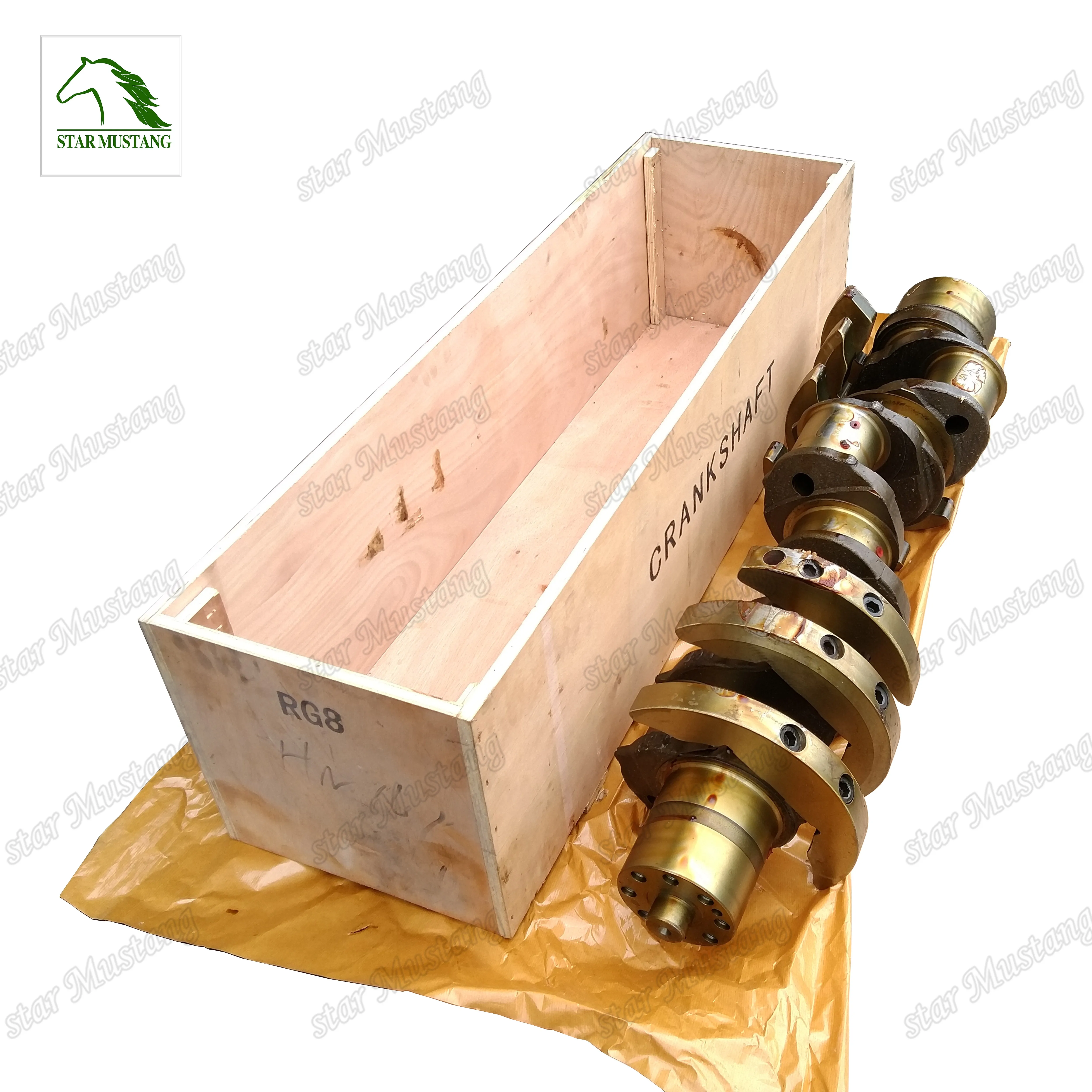 Crankshaft RG8 Flat Head 12011-97772 for Nissan Forklift Engine