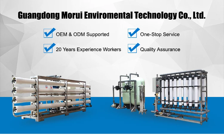 100m3/Hour Reverse Osmosis System with 99.9% Salt Rejection and 1 Year Warranty for Borehole Water Purification
