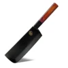 Wood 6.7'' Nakiri Knife with sheath