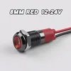 8mm rojo 12-24v