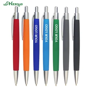 Hot Promotion Custom Logo Ballpoint Pen Wholesale 1.0mm Plastic Sports and Business Novelty for Gift Use