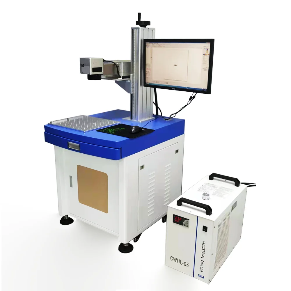 Cabinet type UV laser marking machine