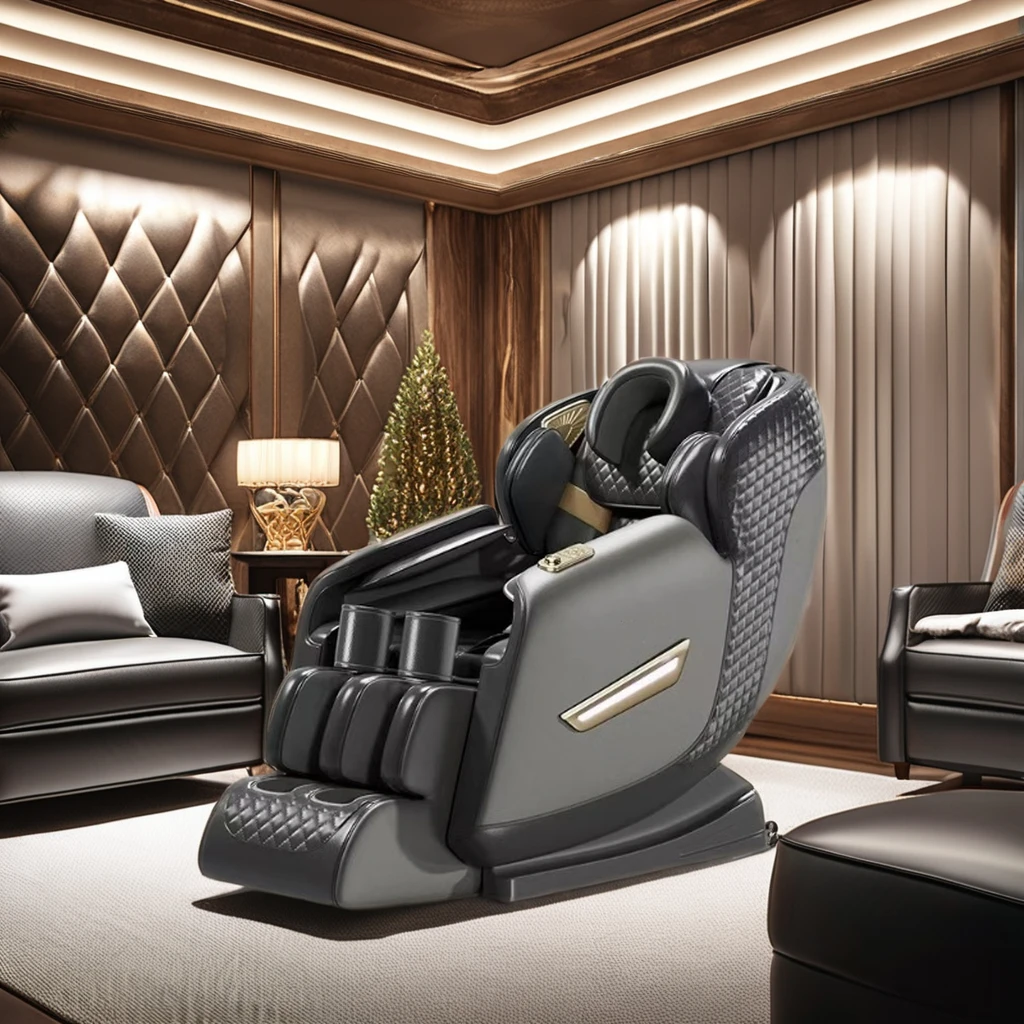 SL Track Zero Gravity Electric Prostate 2D Massage Chair with Heat Feature for Body Care