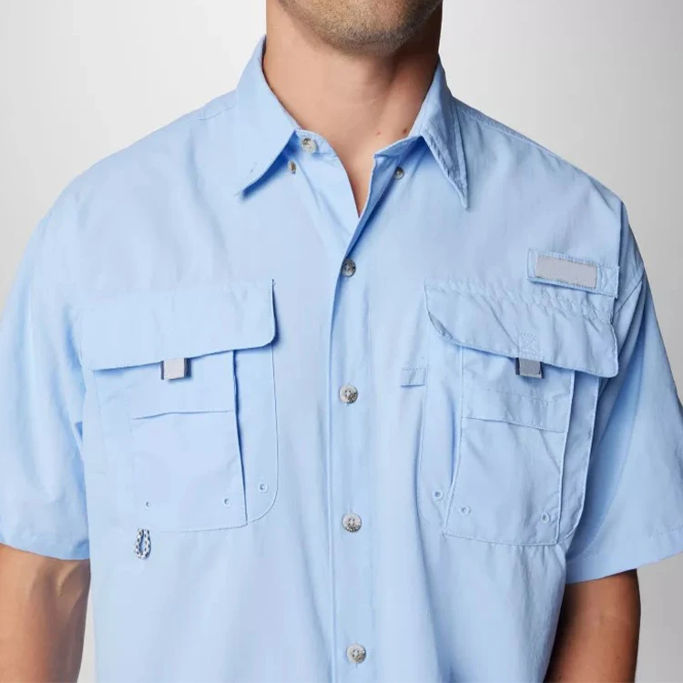 2024 New Fashion Stretch Customized Performance Fishing Columbia Shirts With Logo