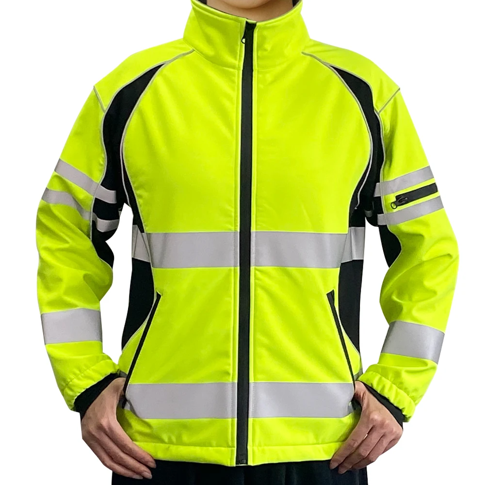 Custom Warm And Windproof Engineering Hi Vis Safety High Visibility
