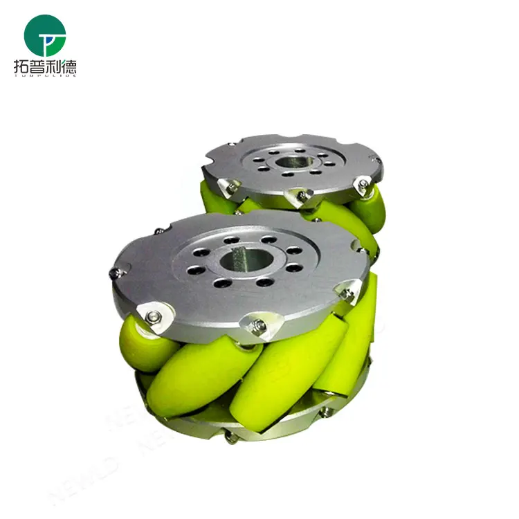 Electric Forklift Agv Omni Mobile Mecanum Wheel Heavy Duty 15 Inch