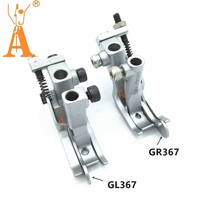 Lot De 2 Pieds De Couture Avec Guide à Ressort Gauche SP-18L | Compatible Juki, Brother, Singer, Consew - 12