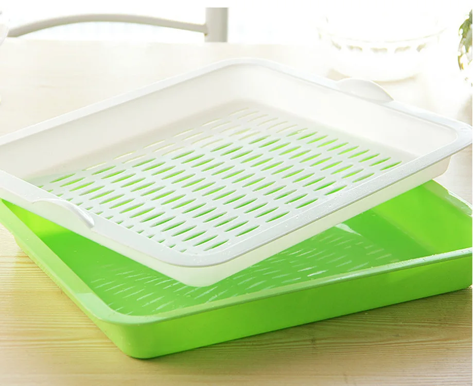 Detachable Drain Board Multipurpose Double Layers Plastic Drain Tray for Office/Home details