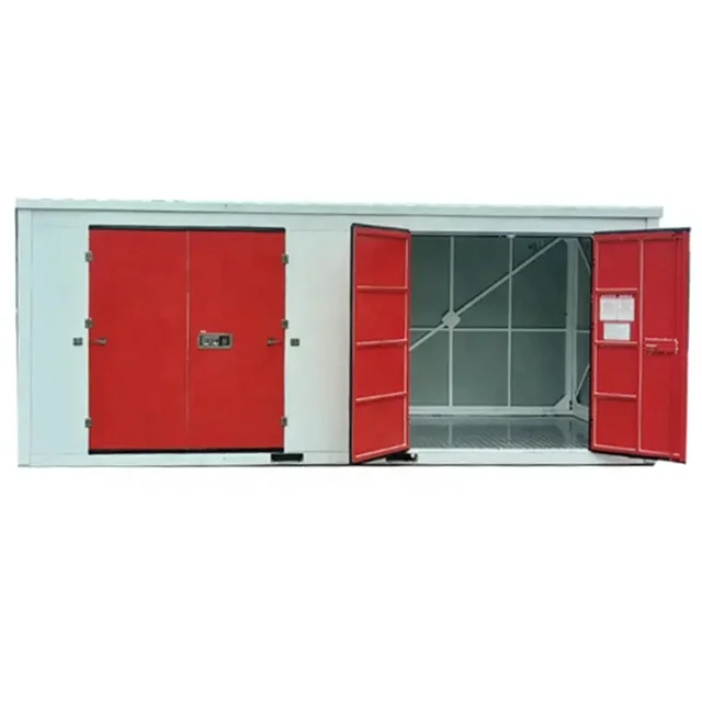 Greevel Customized Moveable Self Storage Units 20ft Portable Storage Container side door
