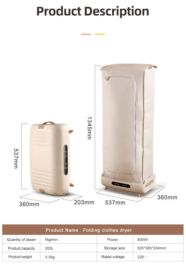 Direct Factory Highcapacity Electric Clothes Dryer Durable Dryer