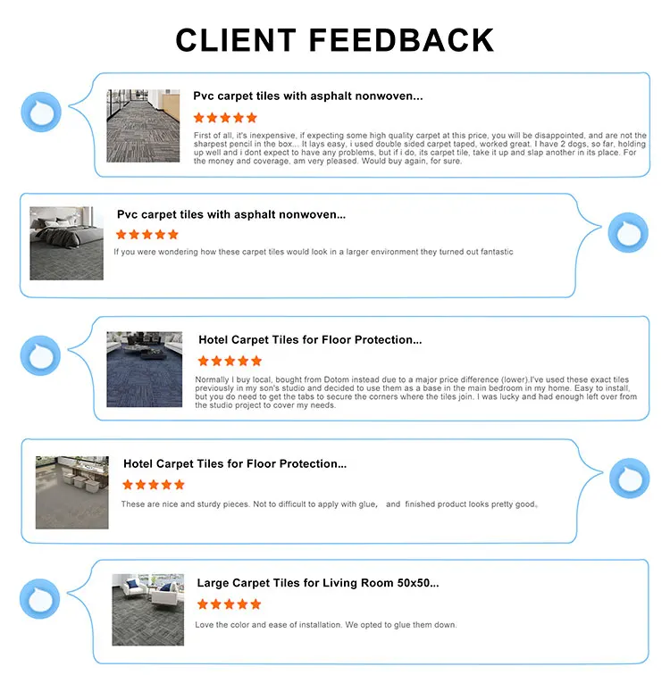 Modular High Density Nylon Fireproof Commercial Carpet Tiles