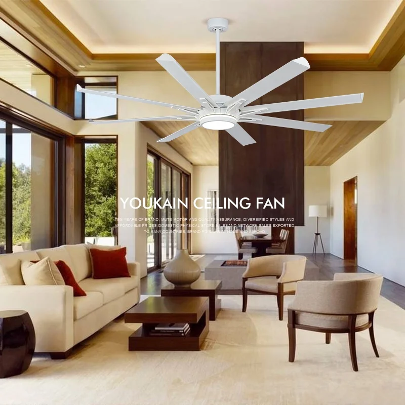 Best Price Commercial 88/108 Inch Ceiling Fans Cooling 220v Industrial  Aluminium Blades Large Bldc Big Ceiling Fan