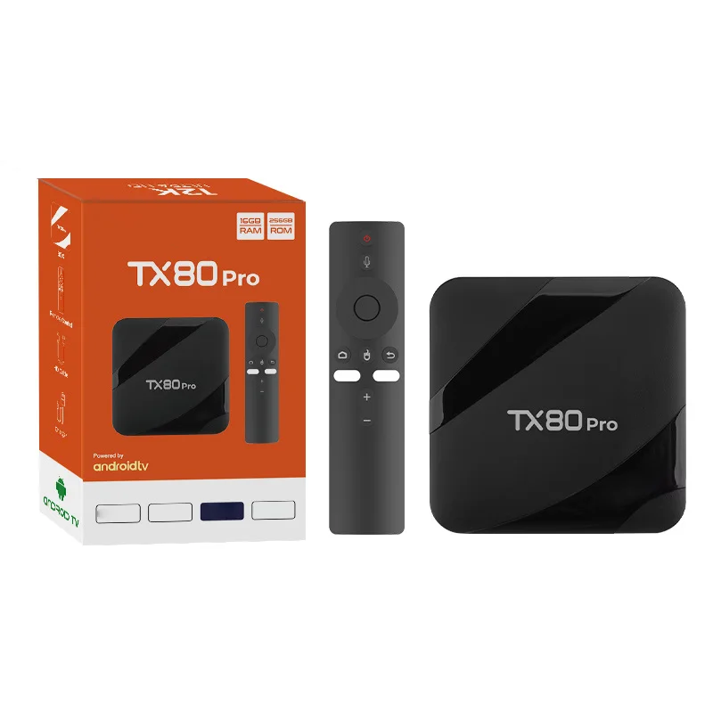 TX80 PRO ATV Android 15 TV Box - 8K, Wifi6, Voice Remote