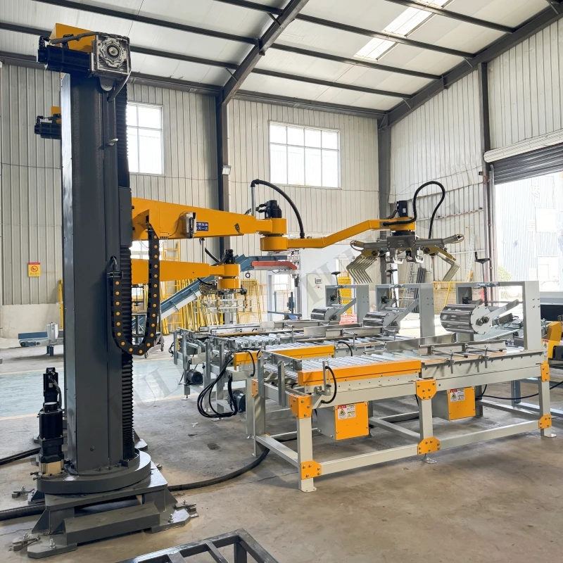 Automatic Industrial Column Palletizer Robot Stacker Machine for Box Pallet Stacker for Food Tobacco Foil Case Cigarettes Paper