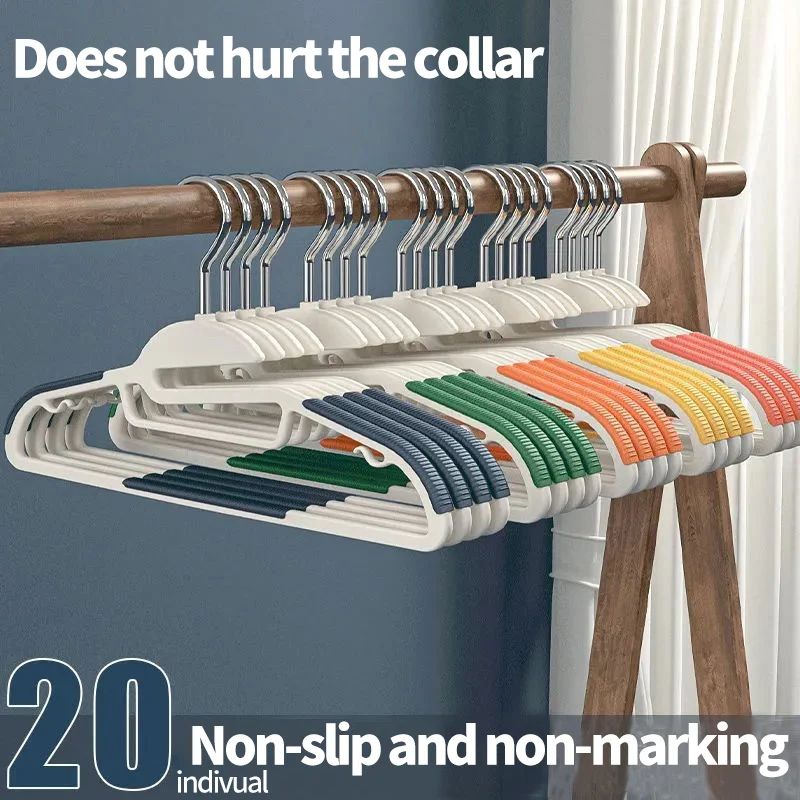 Upgraded Heavyduty Multifunction Coat Hanger With Nonslip Rubber