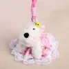Bee skirt west highland dog pink-about 11cm 45g