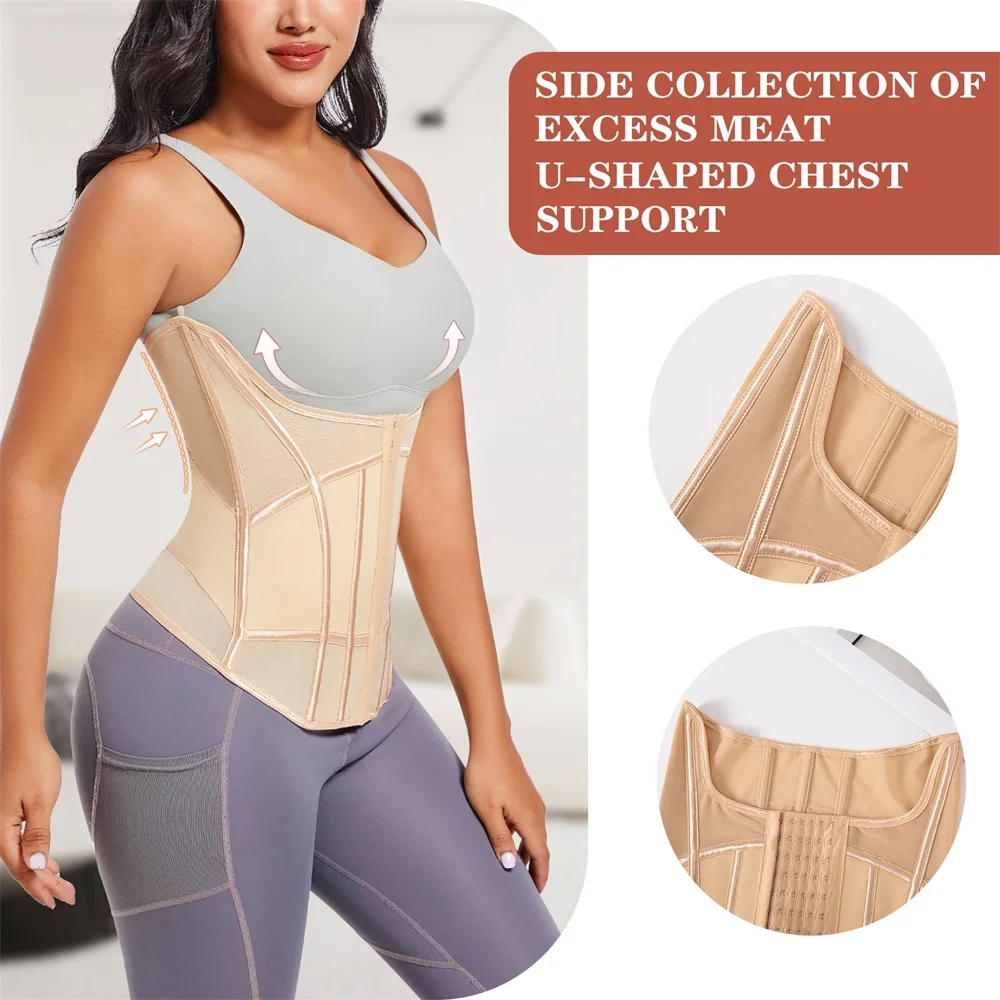 Wholesale Women Tummy Control Waist Wrap Corset Shapewear Belt Full Body Waist Trainer Shaper supplier