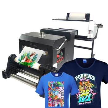 China New A3 PET Film T shirt Textile Printing Machine Digital DTF Print PET film DTG printer Offset A3 DTF Printers