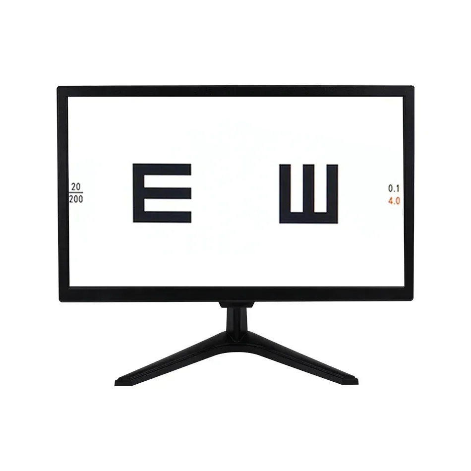 High-Quality Vision Screening Equipment LCD Vision Chart 27 Inch Digital Visual Acuity Chart for Children