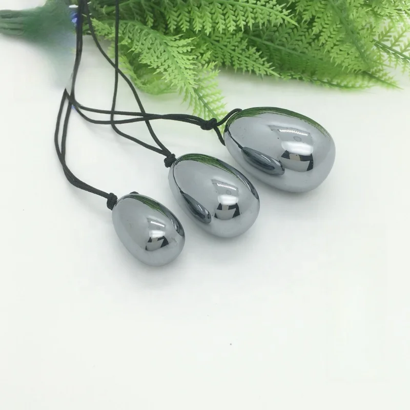 New Wholesale 3 in 1 Sliver Exercise Vaginal Tightening Egg Vaginal Tightening Yoni Eggs Kegel Exercises for Women Terahertz Egg