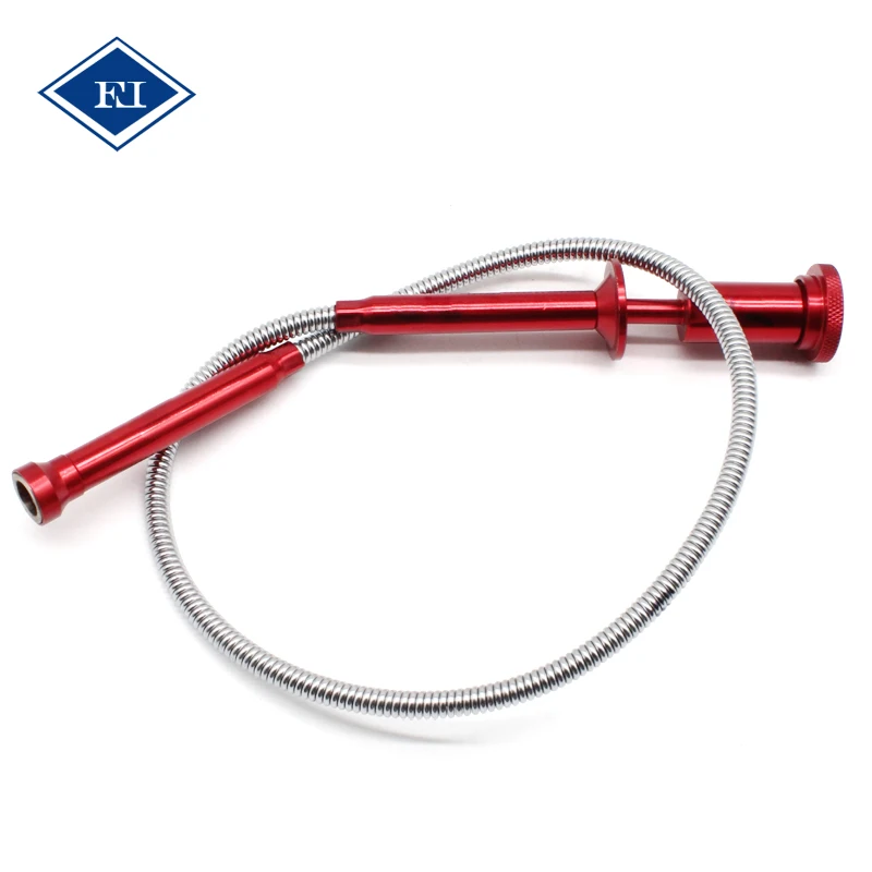 Flexible Claw Pick up Tool With Magnetic Led Light Flexible Grabber for Corner Garbage Unclog the Drain Cleaning Tool