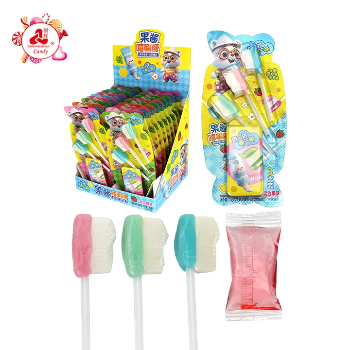 toothbrush lollipop