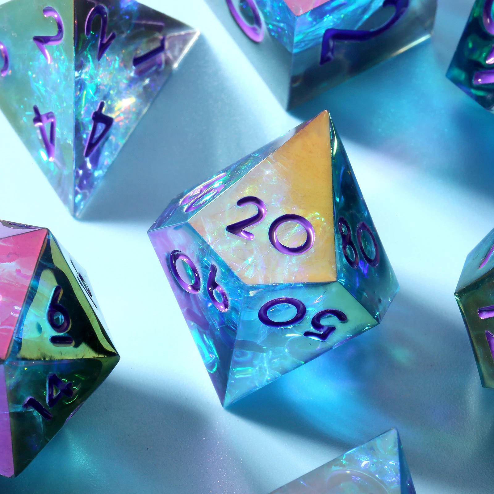 Customizable Dnd Roll Dice Holder Sharp Edge Resin Dice Manufacturers ...