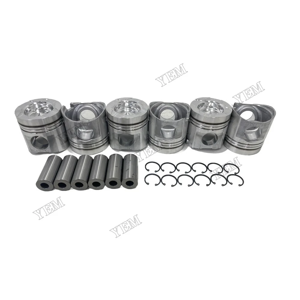 6D125 Piston Kits Fits for Komatsu Universal Engine Parts 2