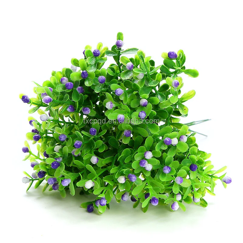 Mfl710 Wholesale Artificial Flowers Green Plant Small Potted Flower