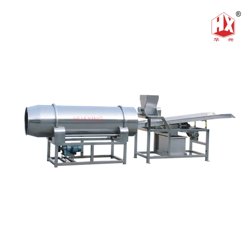 Snackmachine Factory Snack Seasoning Machine Rotary Seasoning Drum