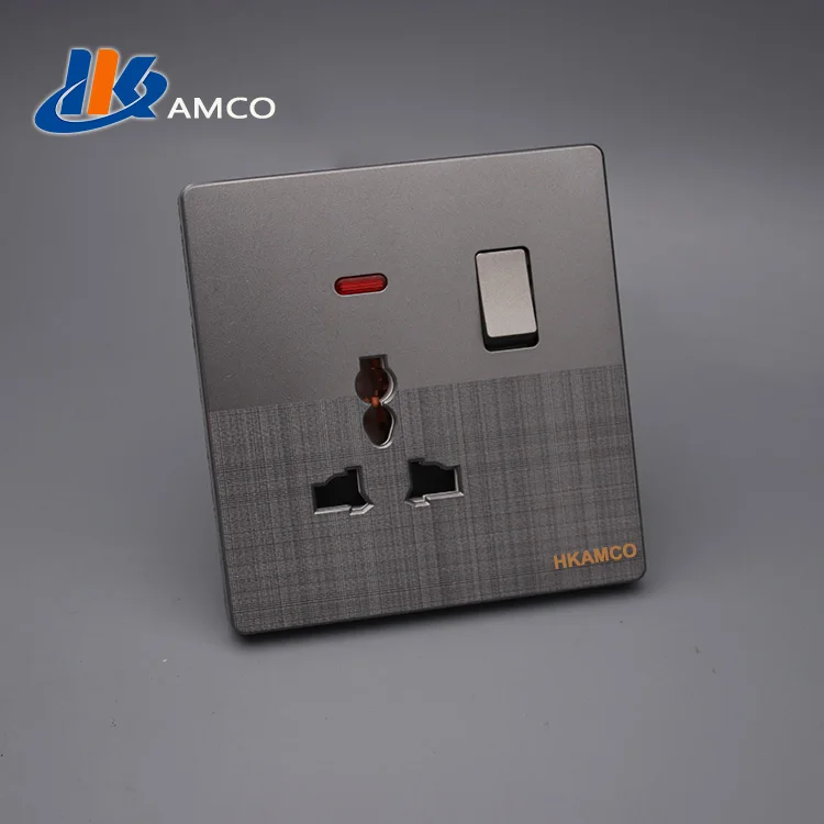 Light Wall Switch Two Gang Switches - Gold, Silver Contact