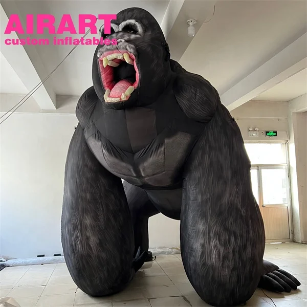 Realistic Inflatable Gorilla, Cheap Inflatable Monkey Gorilla for Advertising